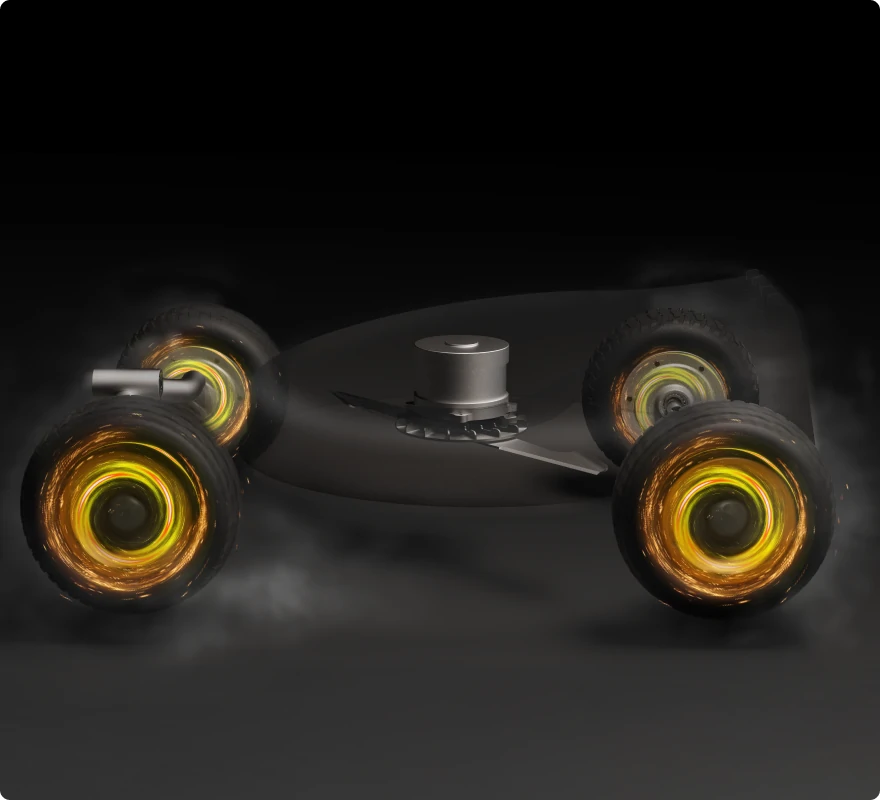 Mowrator S1 four-motor all-wheel drive