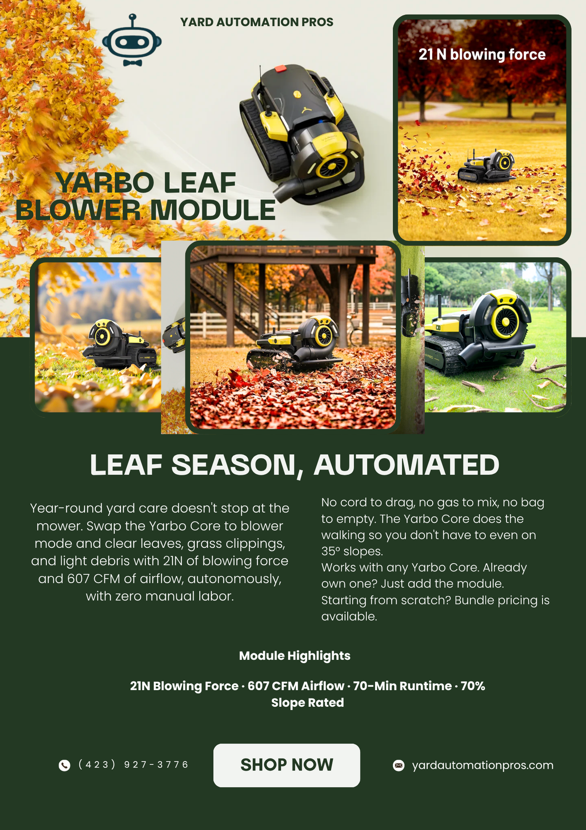 The Real Cost of Manual Leaf Blowing and Why Homeowners Are Switching to Yarbo