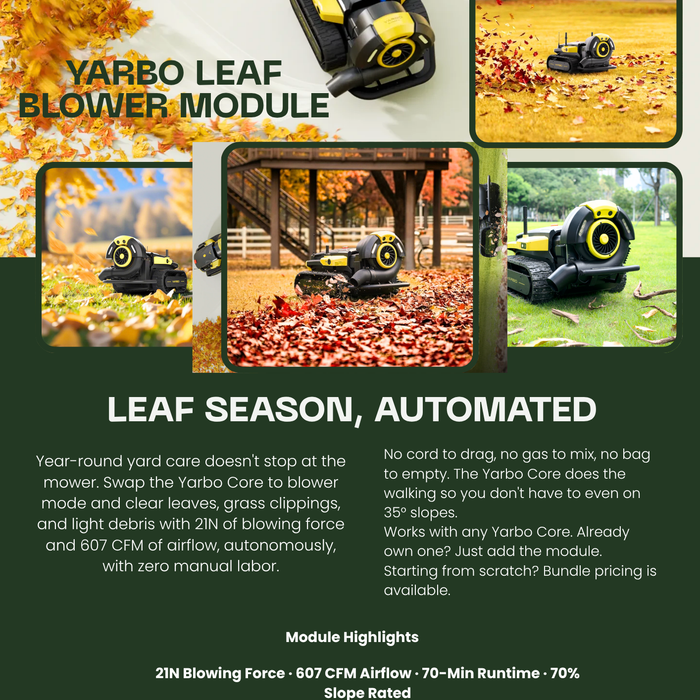 The Real Cost of Manual Leaf Blowing and Why Homeowners Are Switching to Yarbo