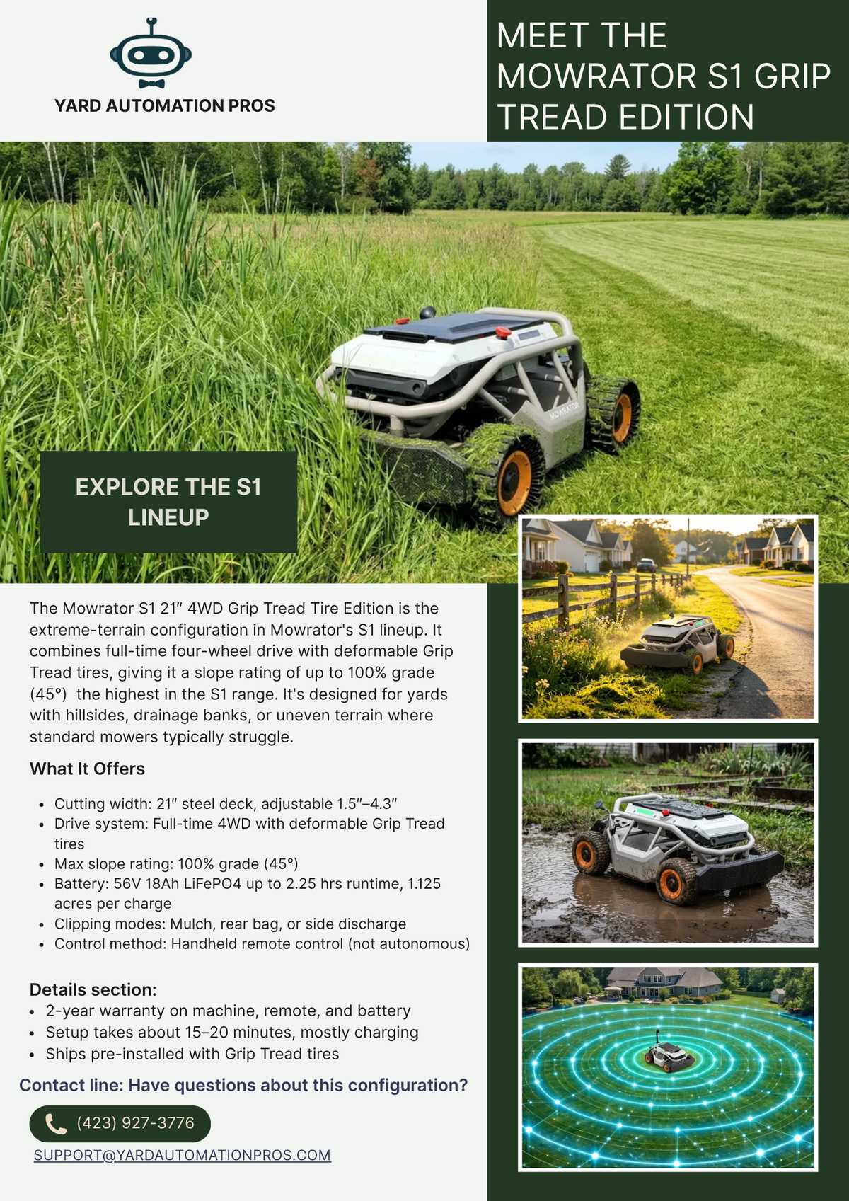 Mowing Steep Slopes Safely: What to Know Before You Buy a Slope-Rated Mower