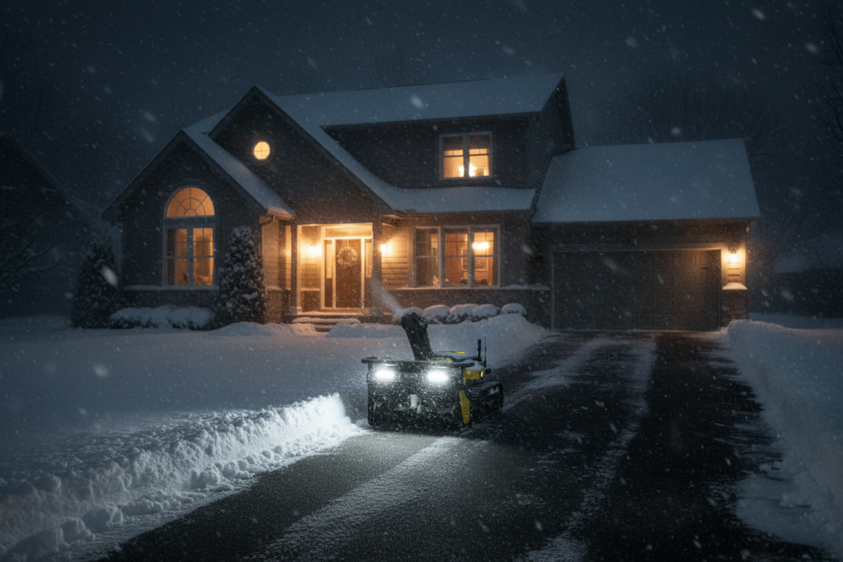 Best Robotic Snow Blower for Large Driveways in 2026