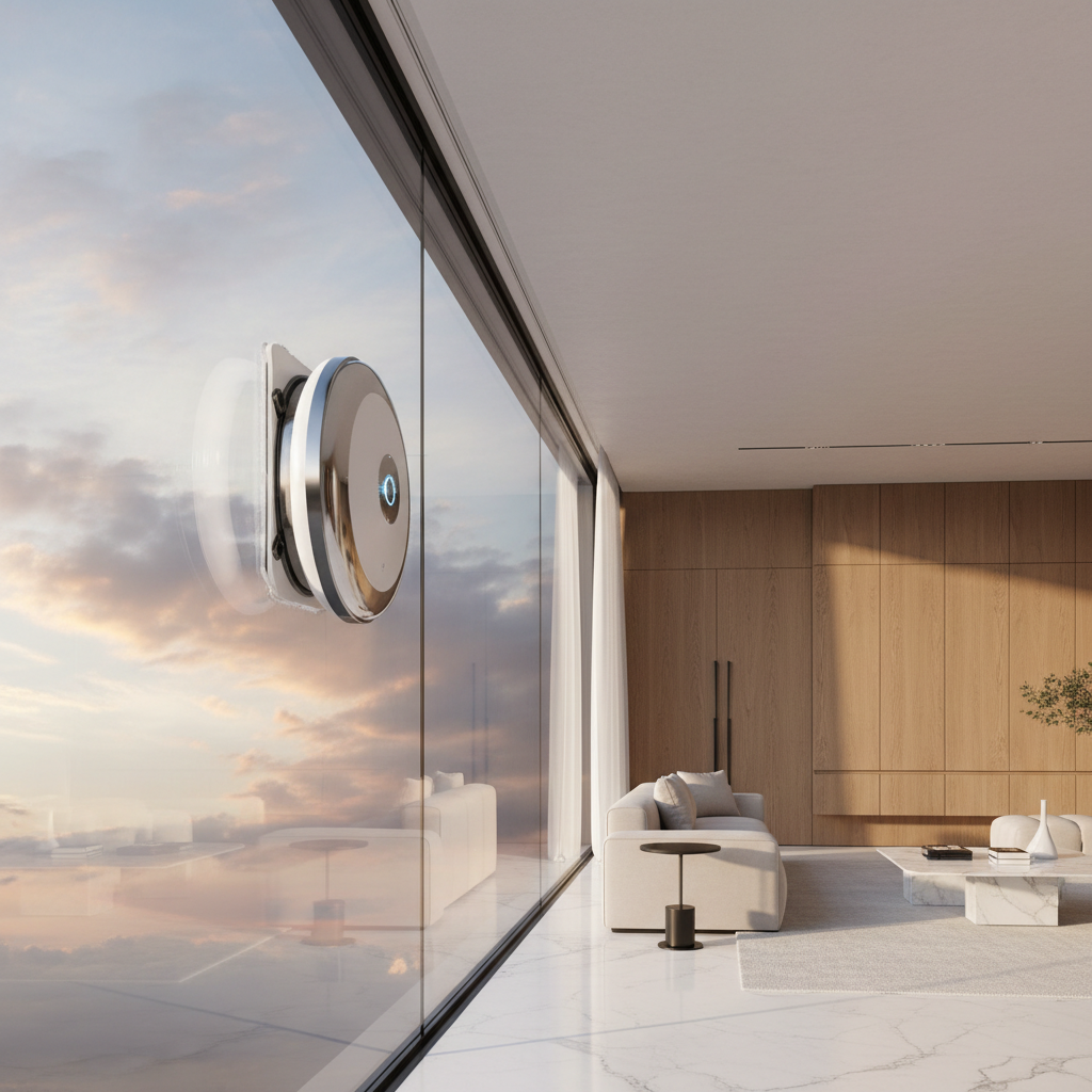 Robotic window cleaner