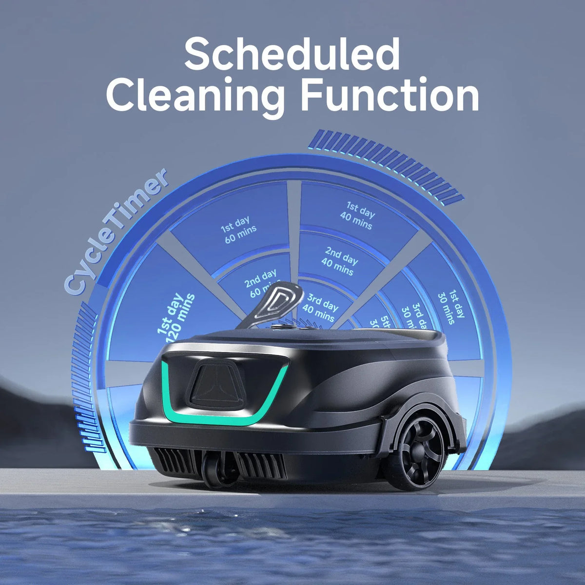 (2026 Upgrade) WYBOT A1 Cordless Robotic Pool Cleaner