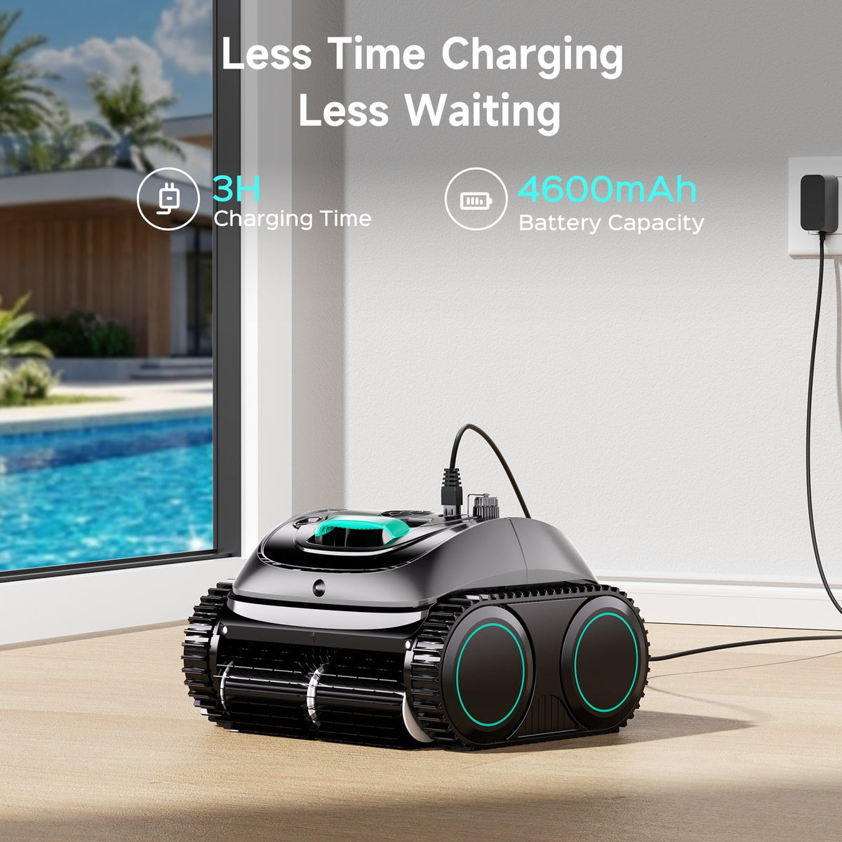 (2026 Upgrade) WYBOT C1 Cordless Robotic Pool Cleaner
