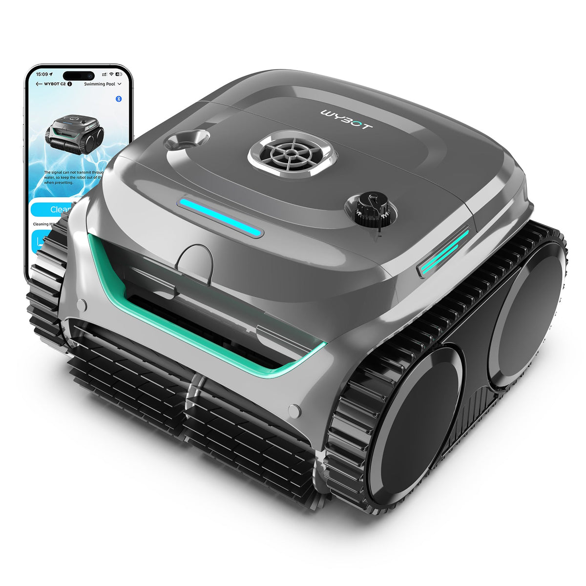 (2026 Upgrade) WYBOT C2 Cordless Robotic Pool Cleaner