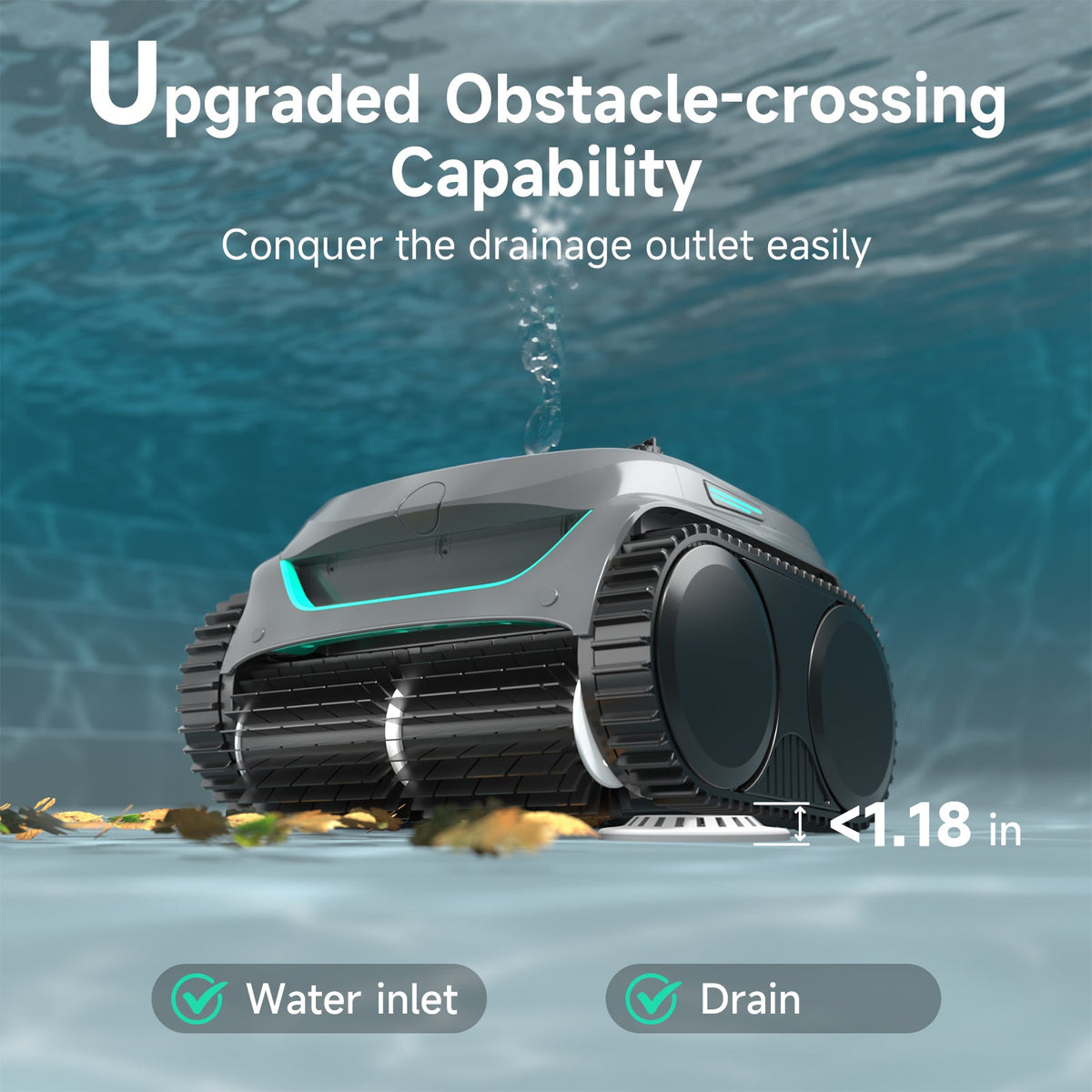 (2026 Upgrade) WYBOT C2 Cordless Robotic Pool Cleaner