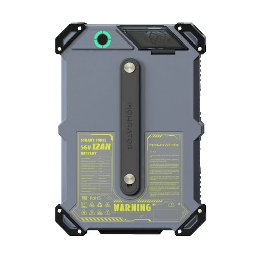 Mowrator 12Ah 56V LiFePO4 battery, official product photo