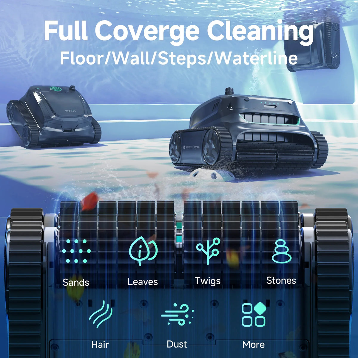 WYBOT Full Pool Solution Bundle-S2  & F1