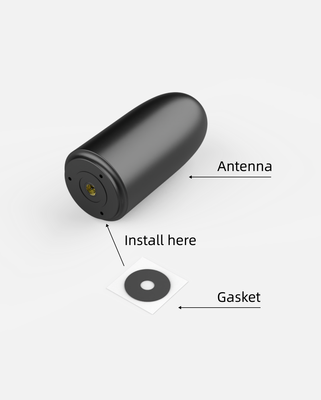 Yarbo RTK Antenna Pro for Data Center & Rover, view 2