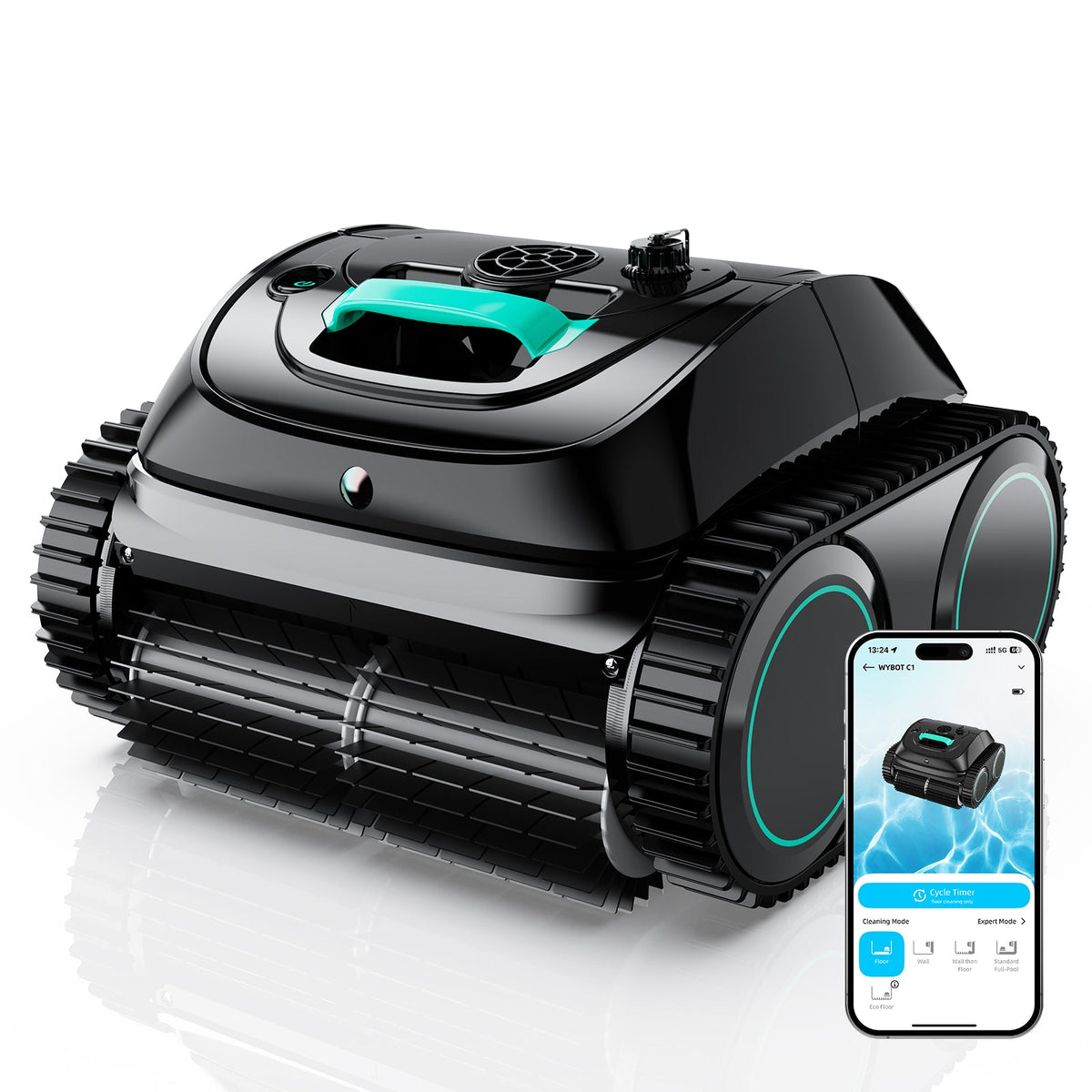(2026 Upgrade) WYBOT C1 Cordless Robotic Pool Cleaner