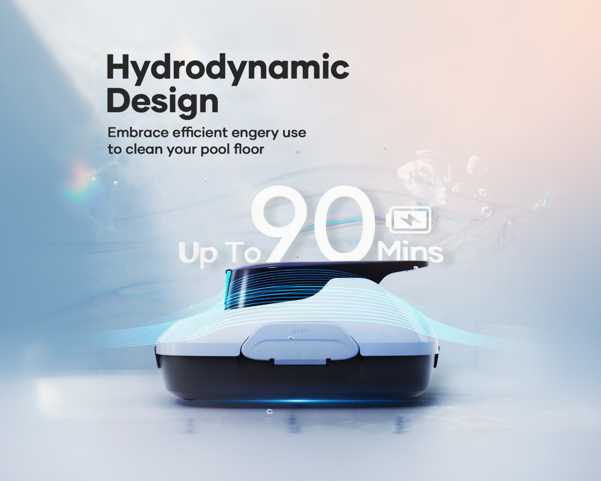 Aiper Scuba 800 hydrodynamic design