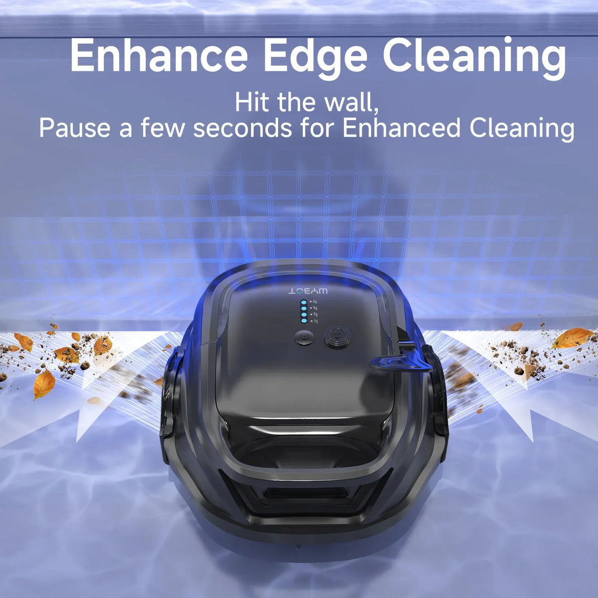 (2026 Upgrade) WYBOT A1 Cordless Robotic Pool Cleaner