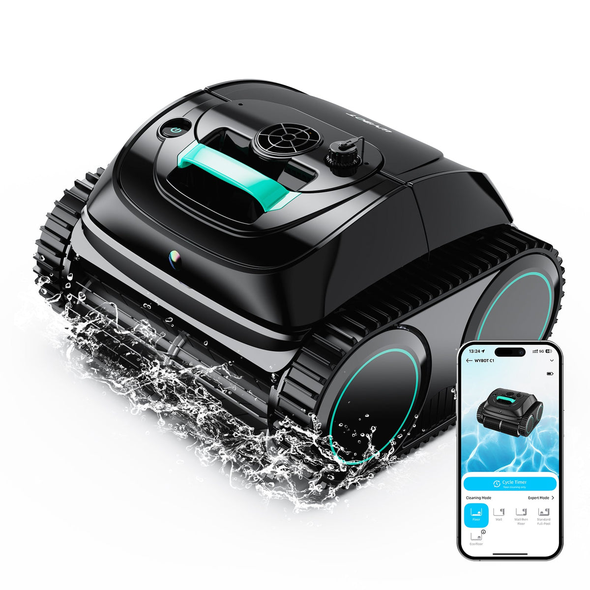 WYBOT Full Pool Solution Bundle-C1 & F1