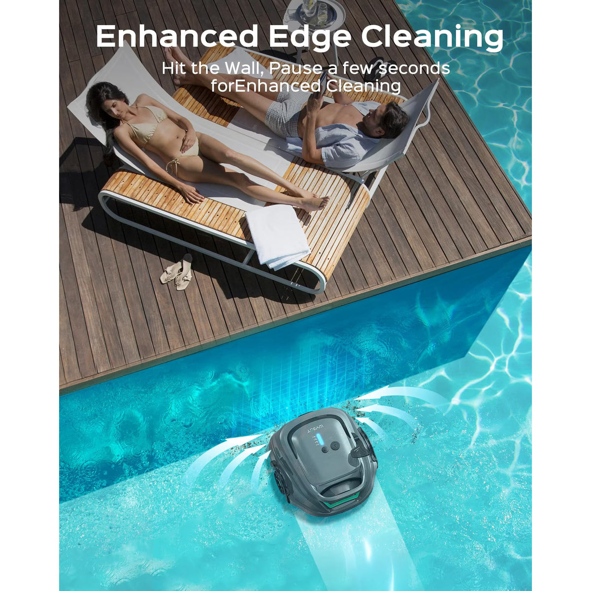 (2026 Upgrade) WYBOT A1 Cordless Robotic Pool Cleaner