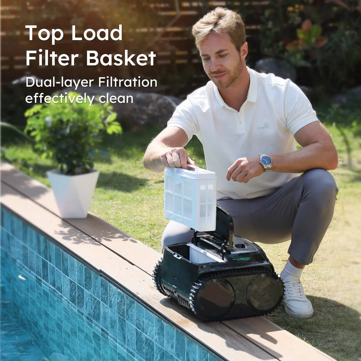 (2026 New) WYBOT C2 Vision Cordless Robotic Pool Cleaner