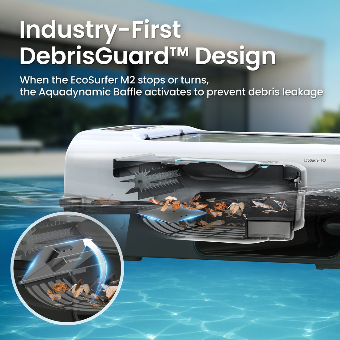 Aiper EcoSurfer M2 Cordless Robotic Pool Skimmer, image 3
