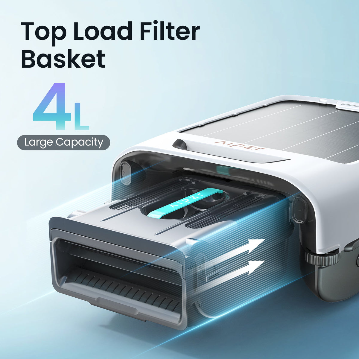 Aiper EcoSurfer M2 Cordless Robotic Pool Skimmer, image 6