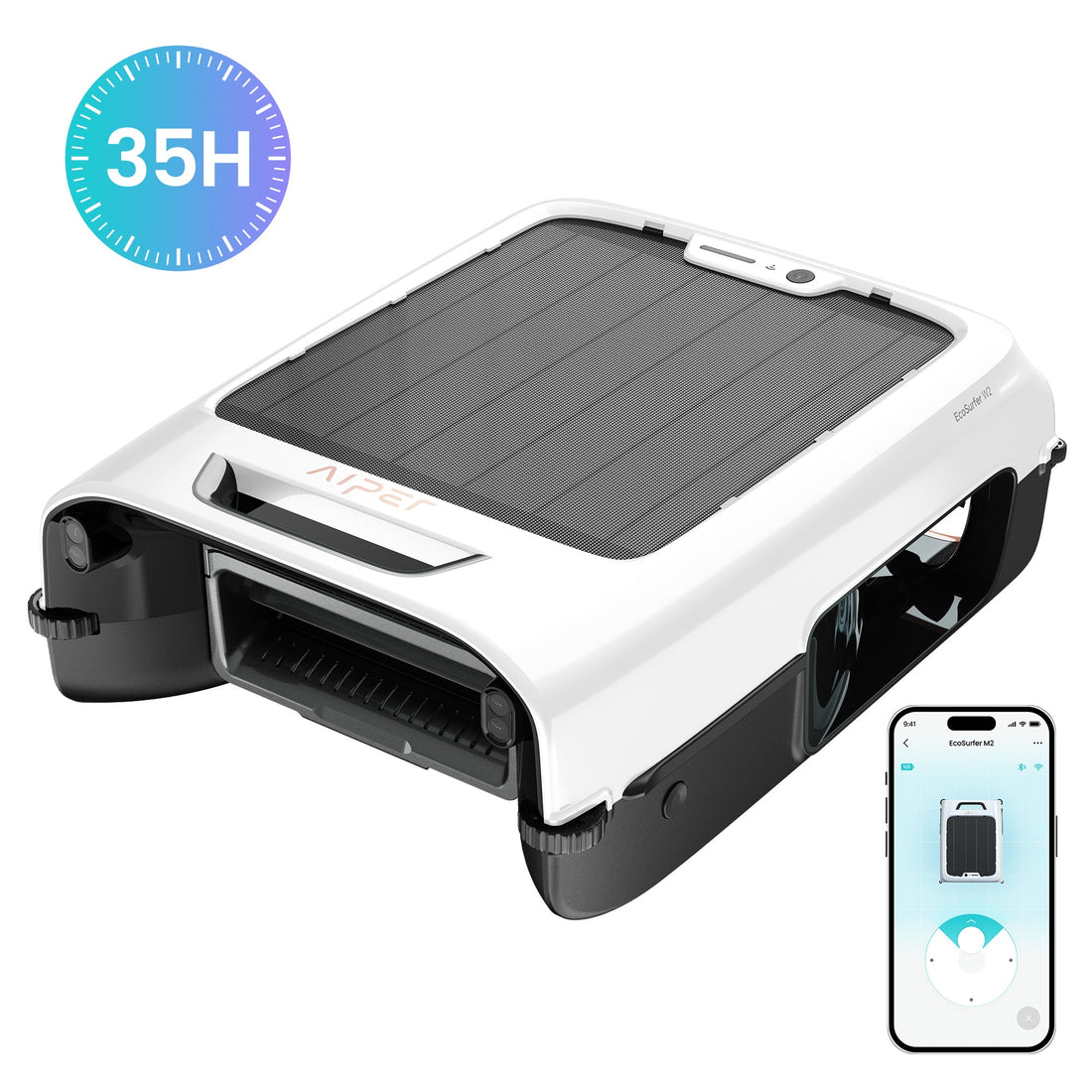 Aiper EcoSurfer M2 Cordless Robotic Pool Skimmer, image 2