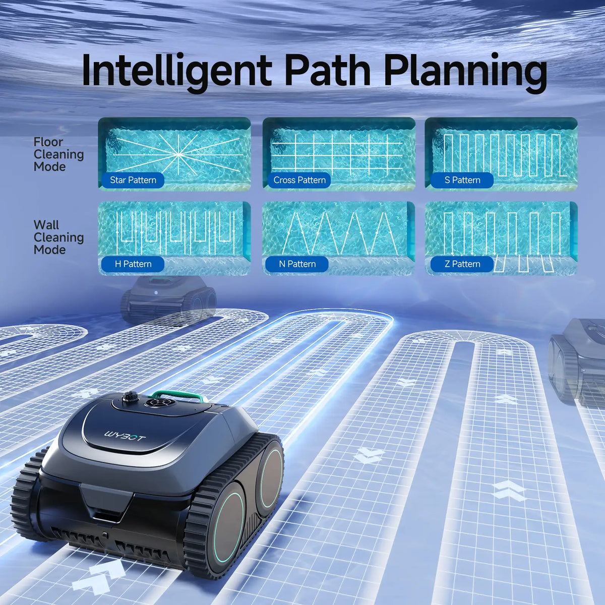 (2026 Upgrade) WYBOT C1 Cordless Robotic Pool Cleaner