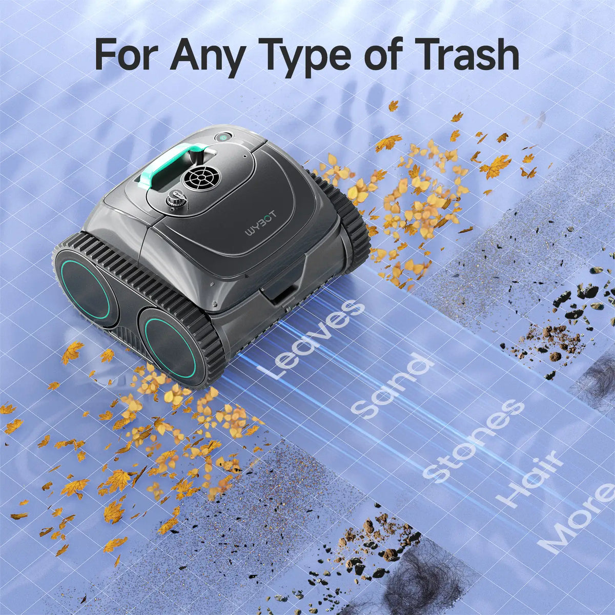 (2026 Upgrade) WYBOT C1 Cordless Robotic Pool Cleaner
