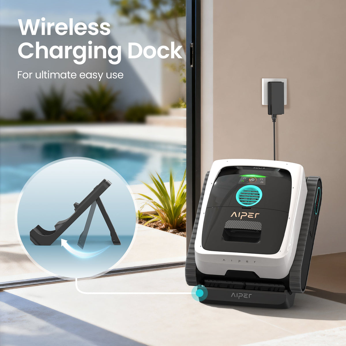 Aiper Scuba N3 waterline cleaning