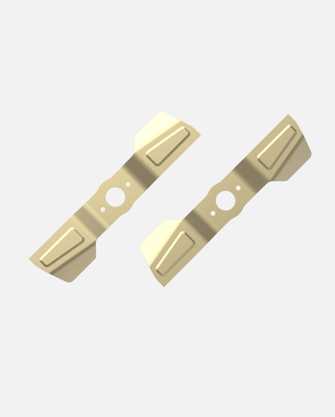 Yarbo Straight Blades & Bolts (2 Pcs)