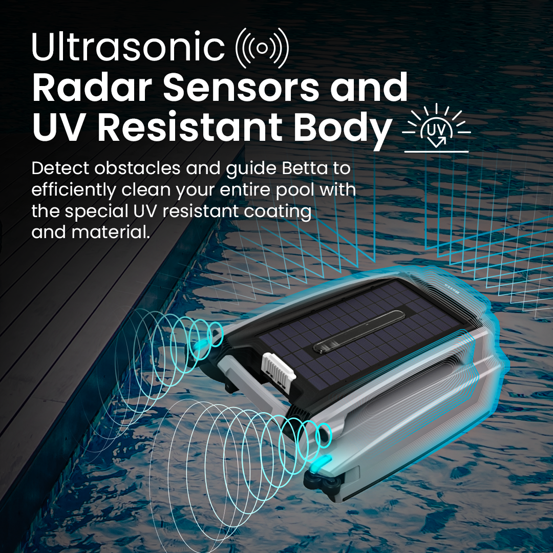 Betta SE Plus ultrasonic radar sensors and UV resistant body