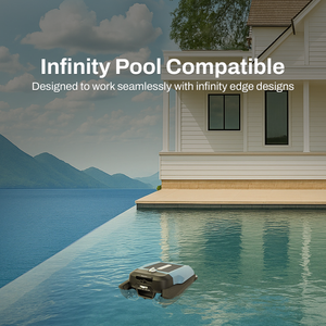 Betta Flex on an infinity edge pool