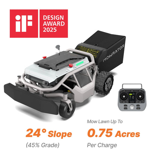 Mowrator S1 21-inch 2WD 12Ah remote-control lawn mower