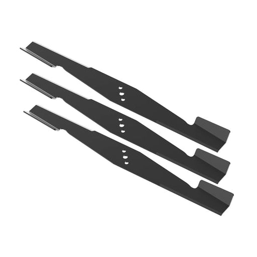 Mowrator self-sharpening high-lift mowing blades 3-pack