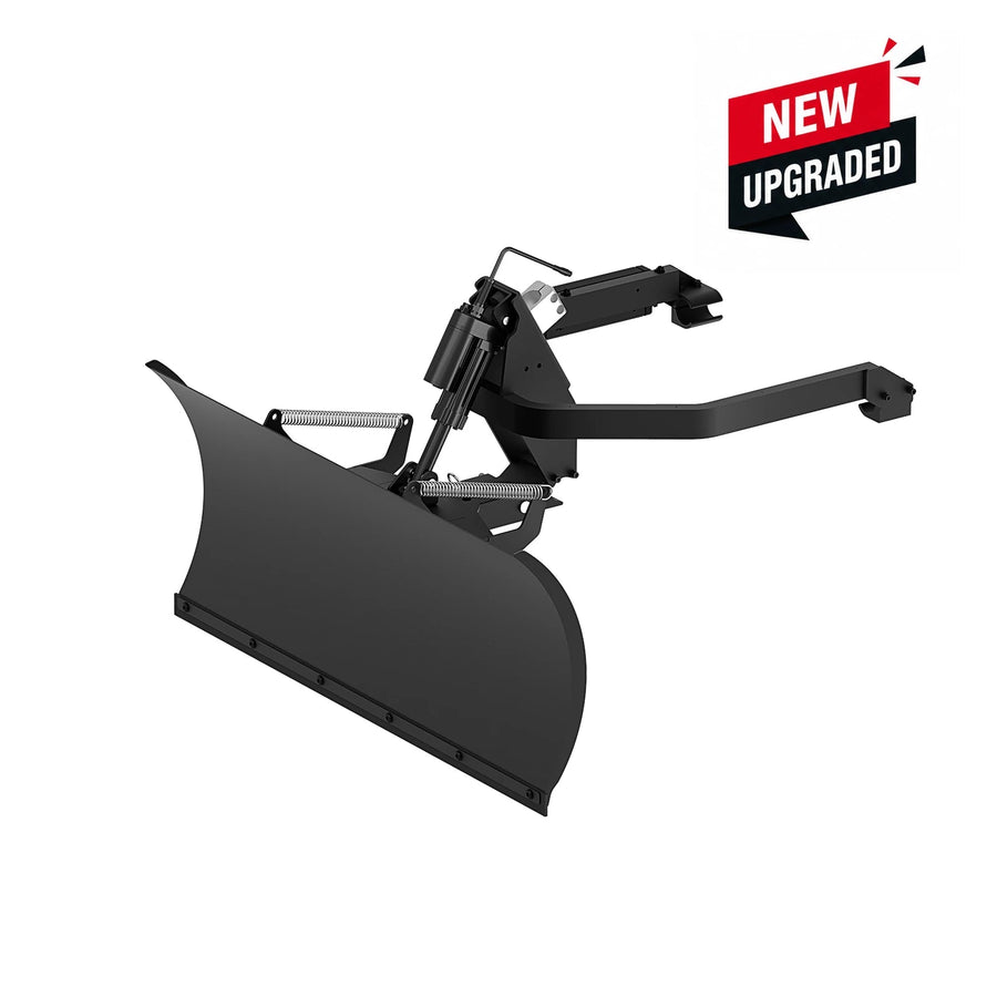 Mowrator Snow Plow Kit attached to S1 4WD
