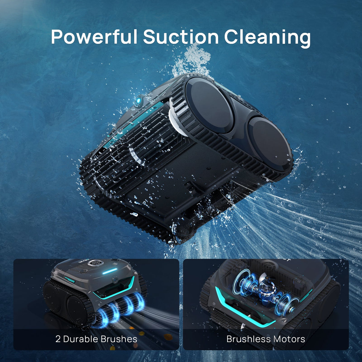 (2026 New) WYBOT C2 Vision Cordless Robotic Pool Cleaner