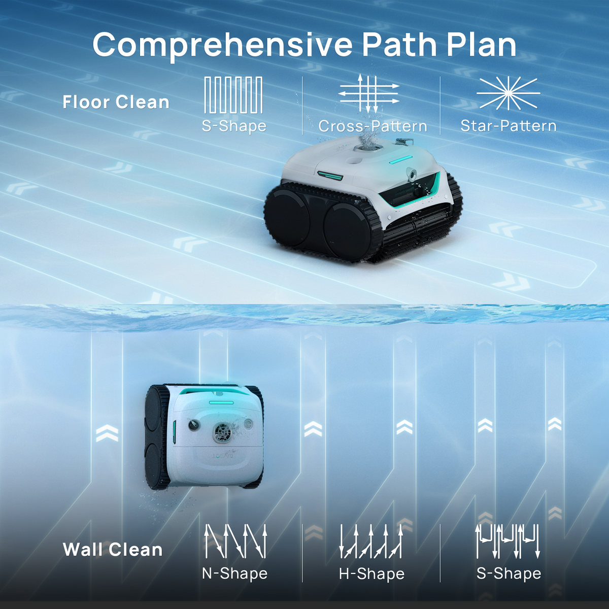 (2026 New) WYBOT C2 Vision Cordless Robotic Pool Cleaner