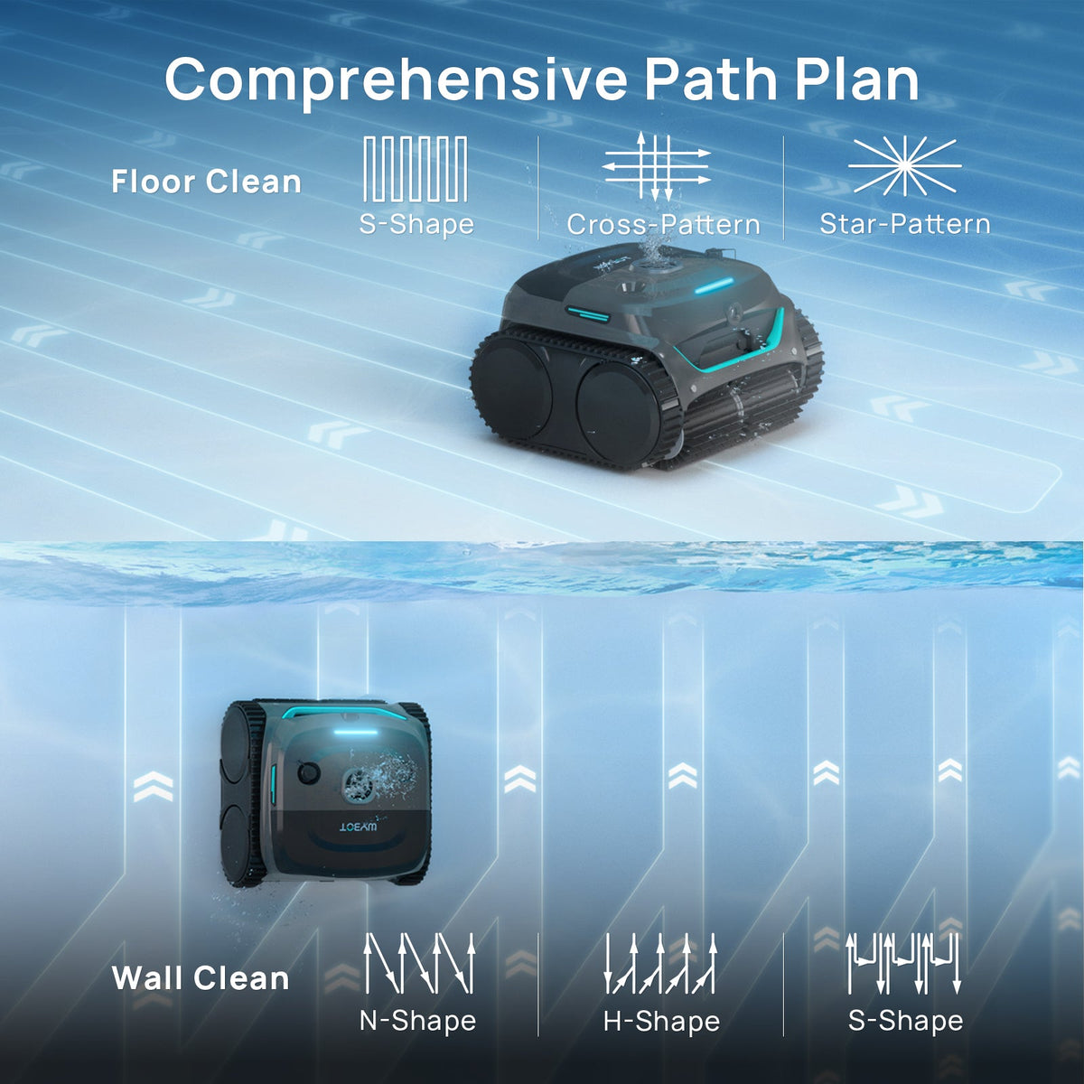 (2026 New) WYBOT C2 Vision Cordless Robotic Pool Cleaner