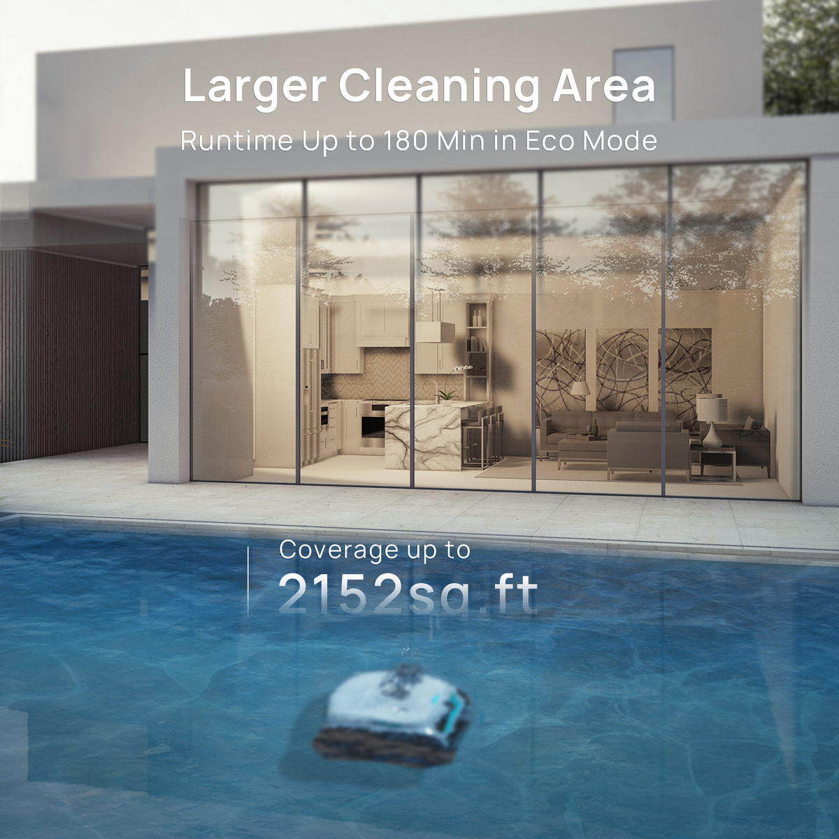 (2026 New) WYBOT C2 Vision Cordless Robotic Pool Cleaner