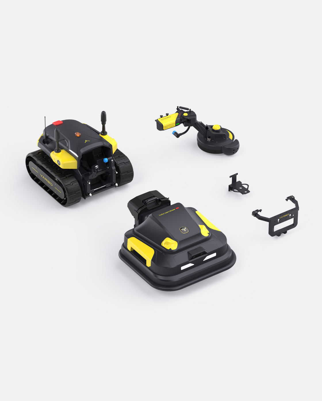 Yarbo Core with Lawn Mower Pro and Trimmer